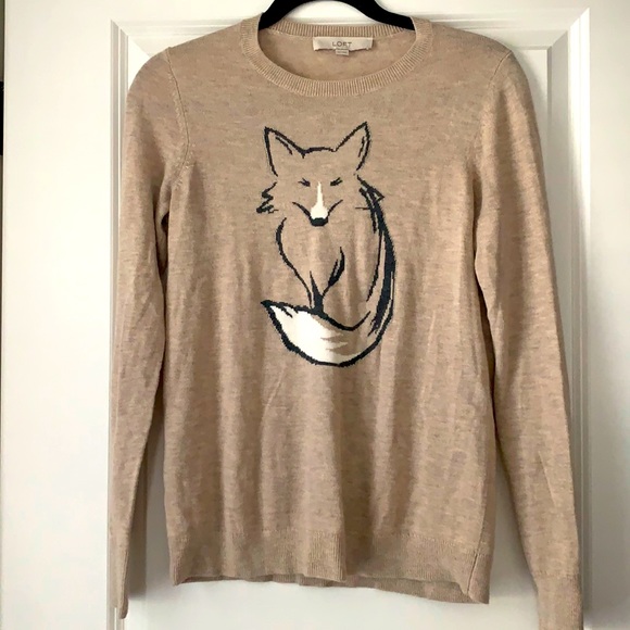 old navy fox sweater